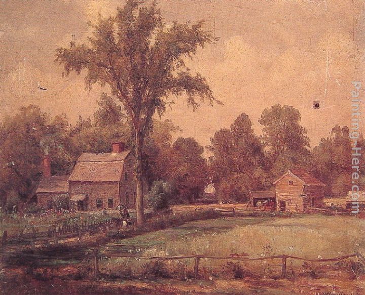 June Paradise Valley painting - Thomas Worthington Whittredge June Paradise Valley art painting